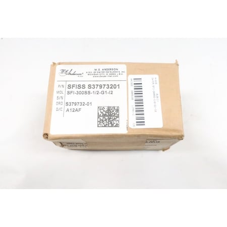 Dwyer Instruments Stainless Flow Indicator SFI-300SS-1/2-G1-I2